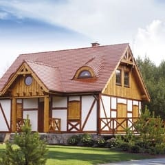 projekty domów drewnianych Zodan