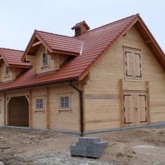 elewacja drewniana palona Zodan